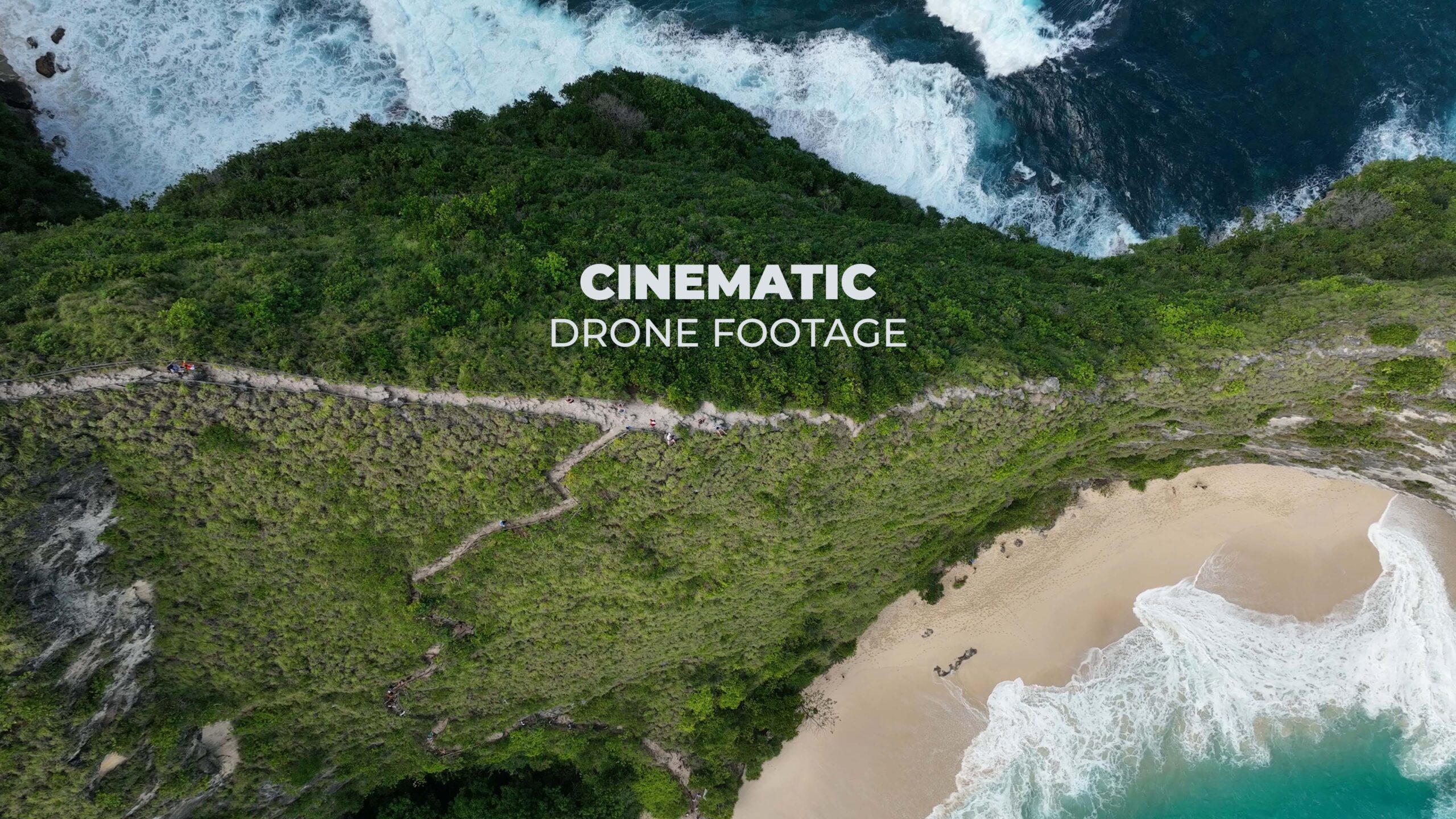 The most basic effect to make your drone footage stand out